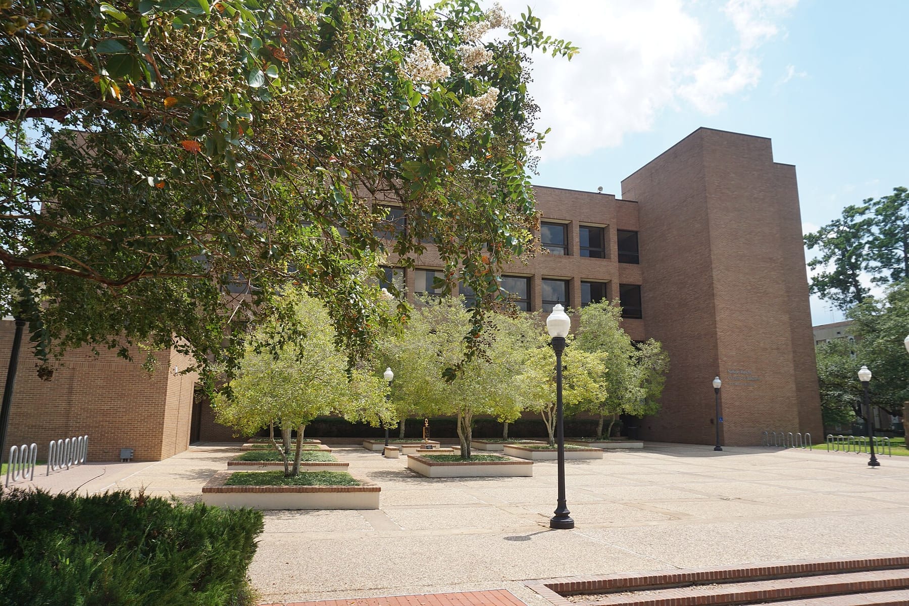 Stephen F. Austin State University August 2017 10 (R.E. McGee Business Building) (photograph from the Wikimedia Commons category Stephen F. Austin State University)