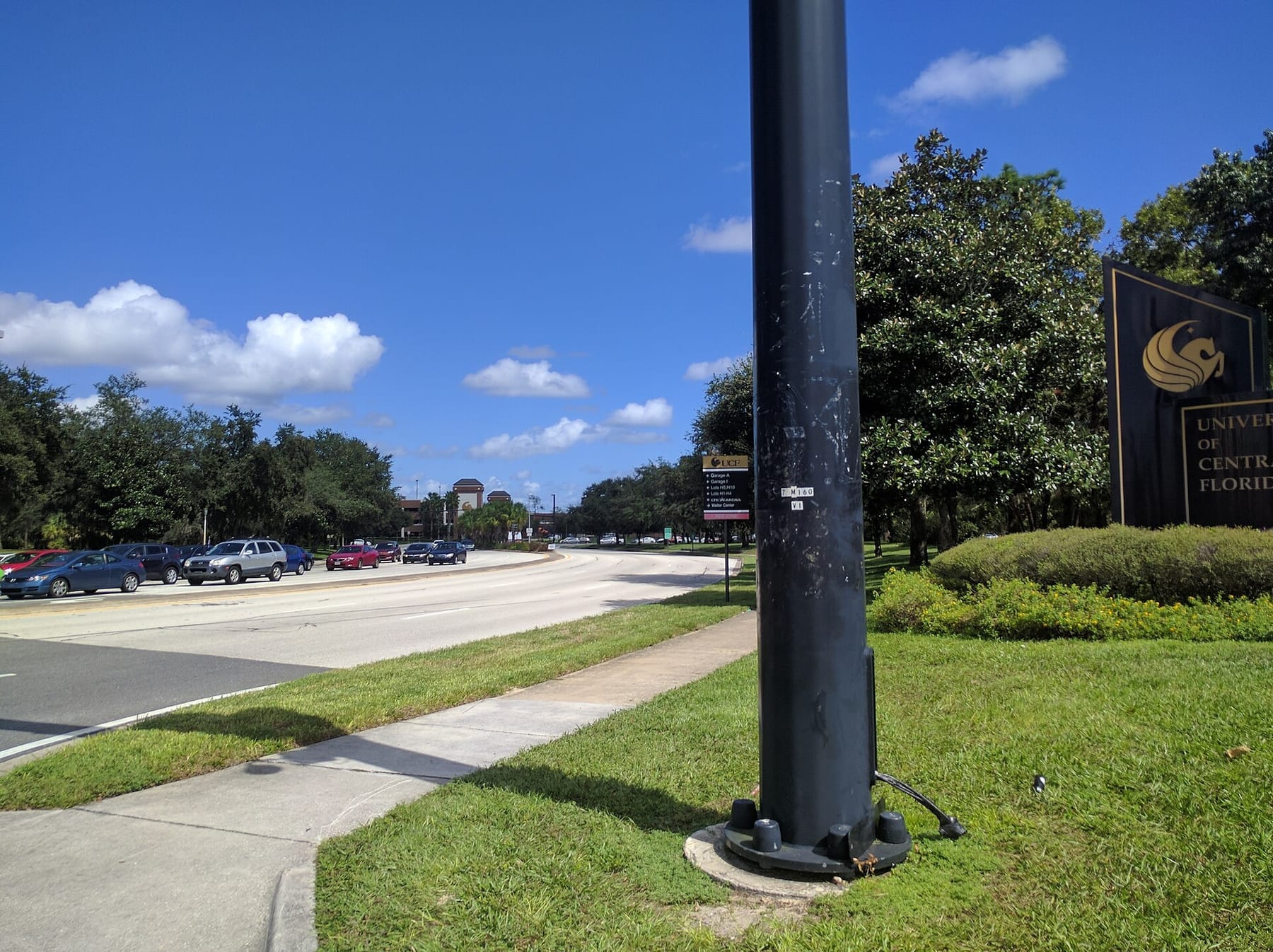 Entrance to UCF (29764825134) (photograph from the Wikimedia Commons category University of Central Florida)