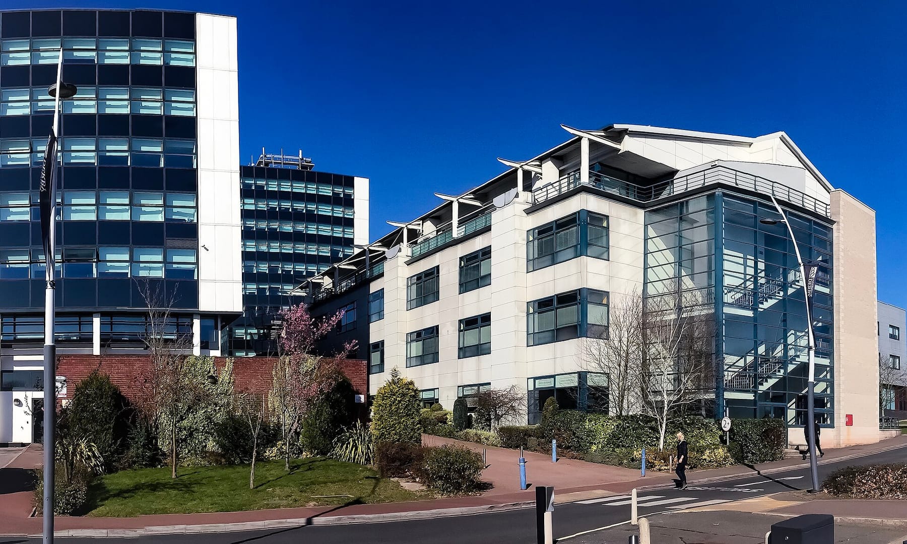 University of Derby Library (photograph from the Wikimedia Commons category University of Derby)