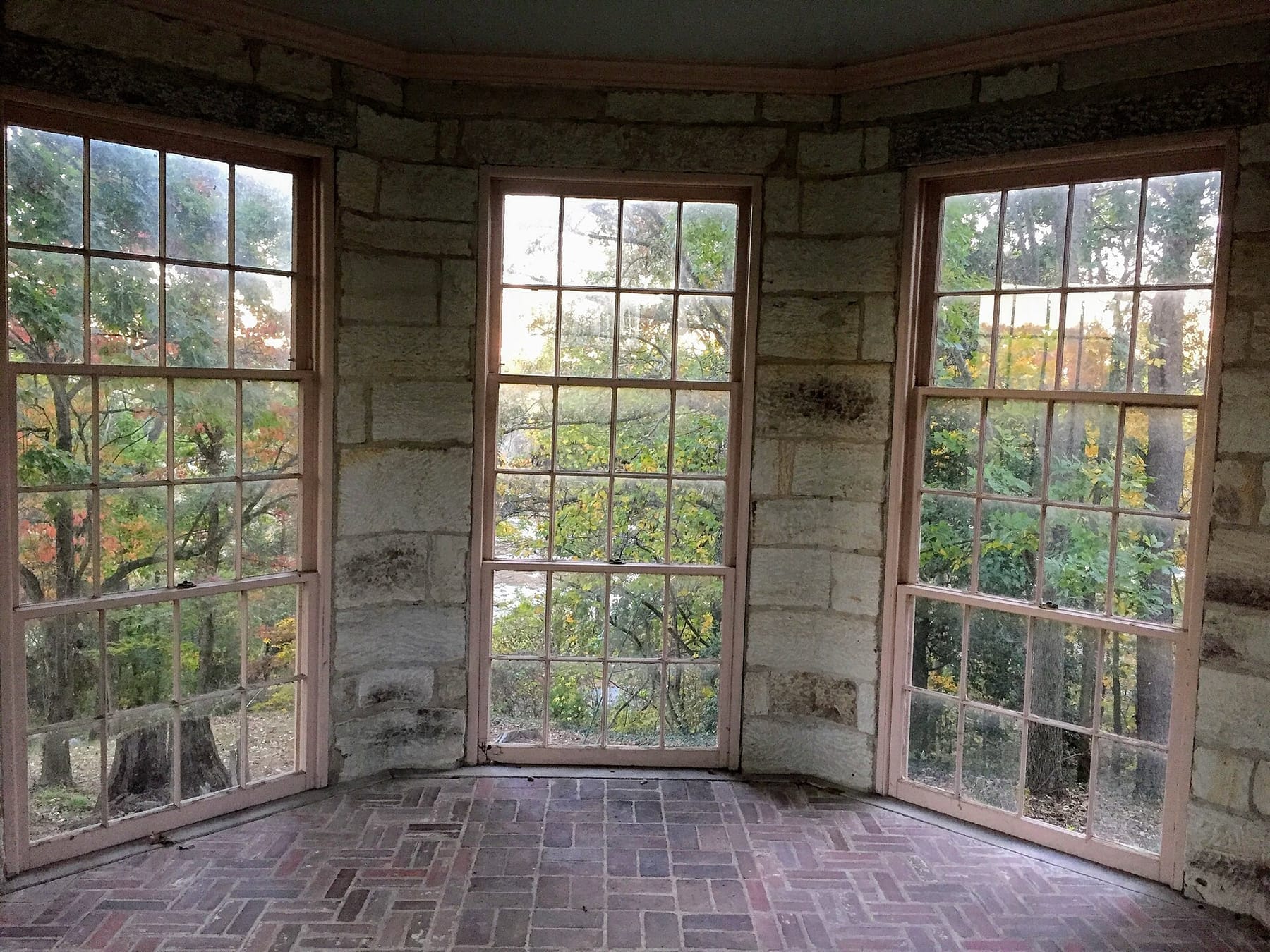 View from the Octagon Building, Gari Melchers Home & Studio, Fredericksburg (photograph from the Wikimedia Commons category University of Mary Washington)