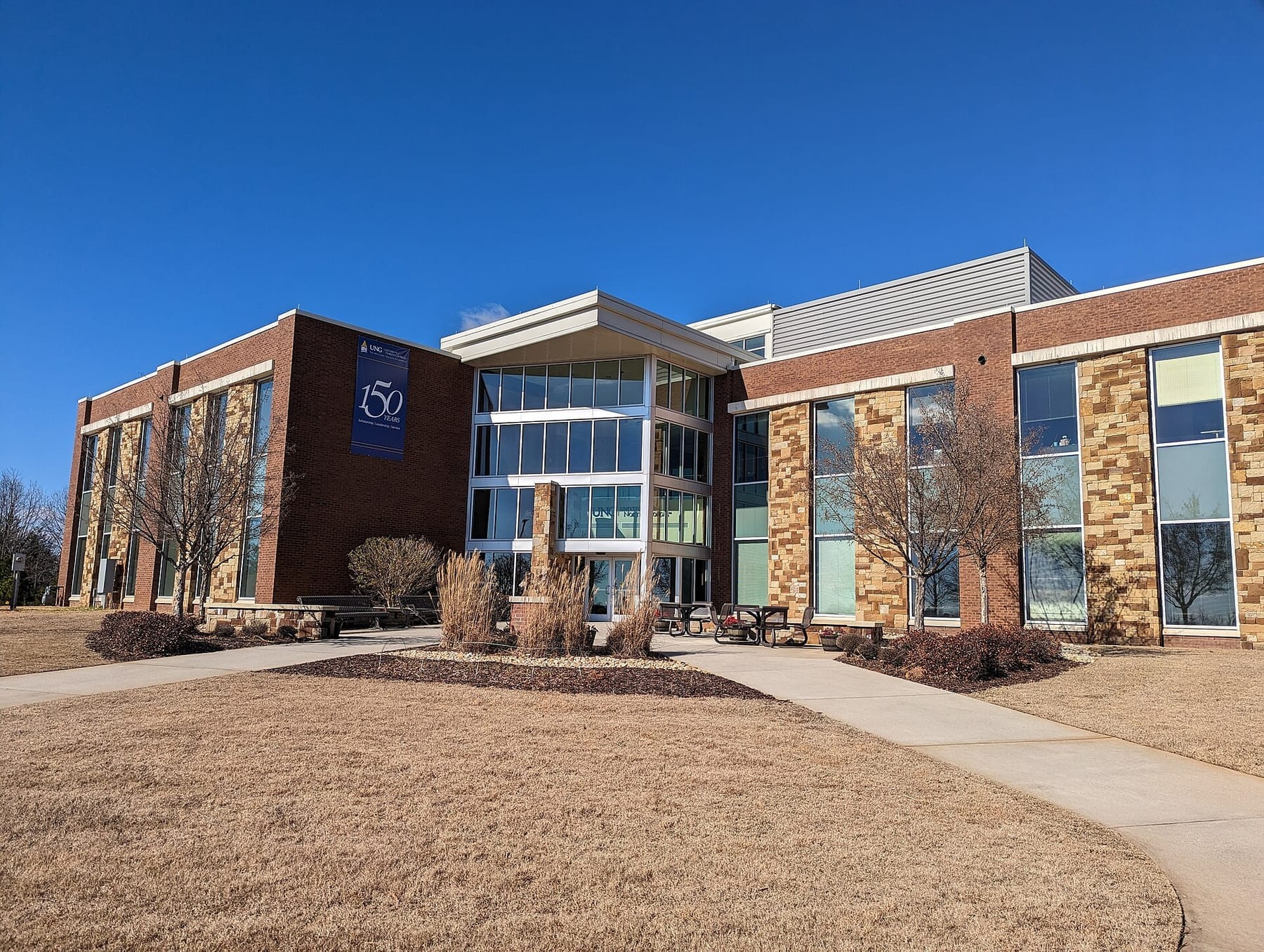 University of North Georgia Cumming Library (photograph from the Wikimedia Commons category University of North Georgia)
