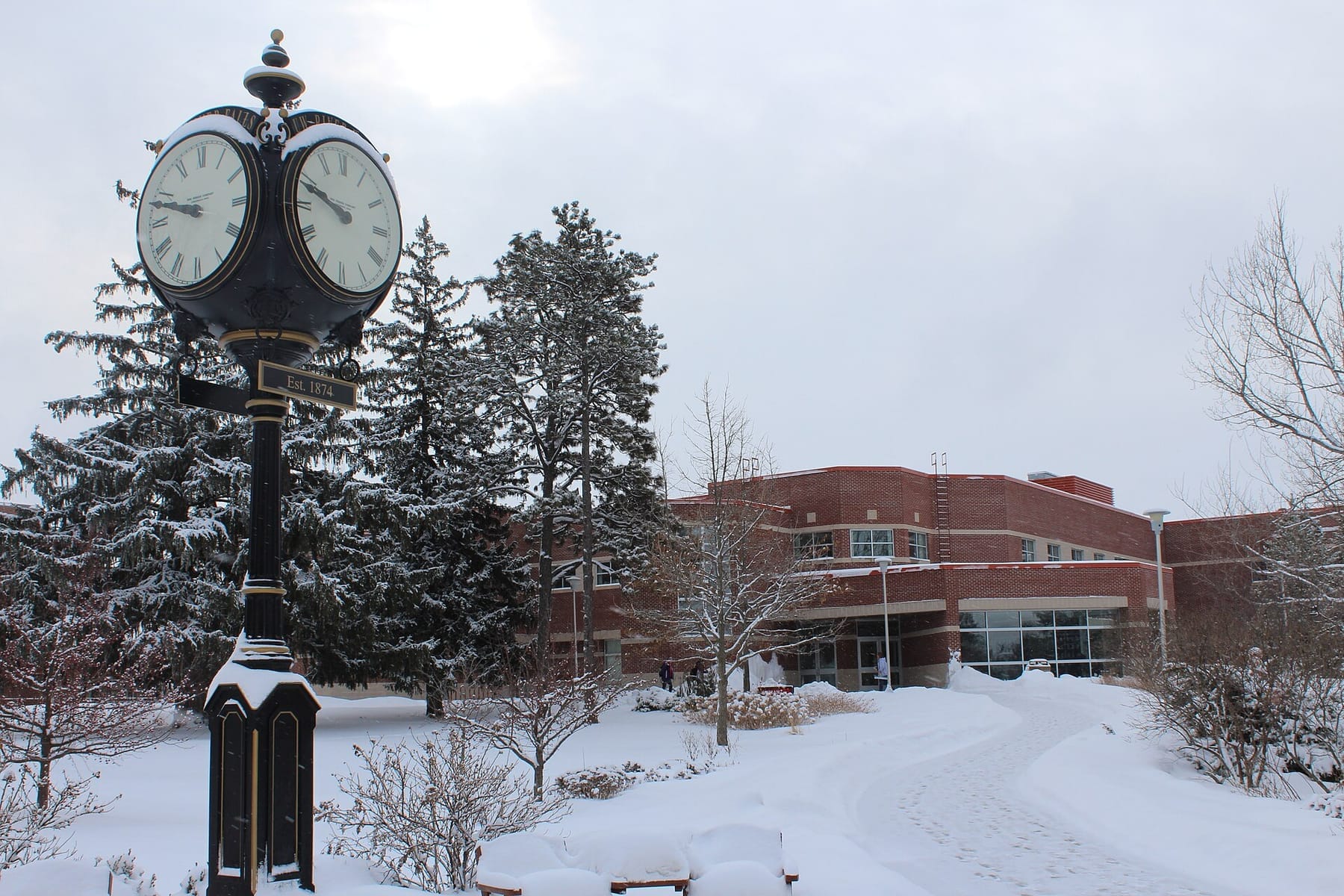 Wyman Education Building, University of Wisconsin-River Falls, Mar 2013 (photograph from the Wikimedia Commons category University of Wisconsin-River Falls)